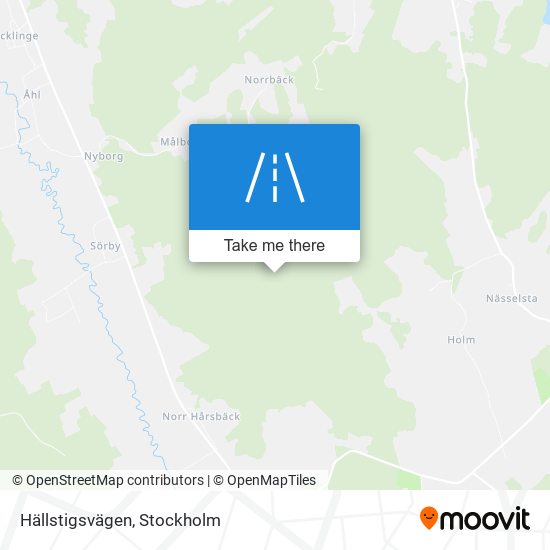 Hällstigsvägen map