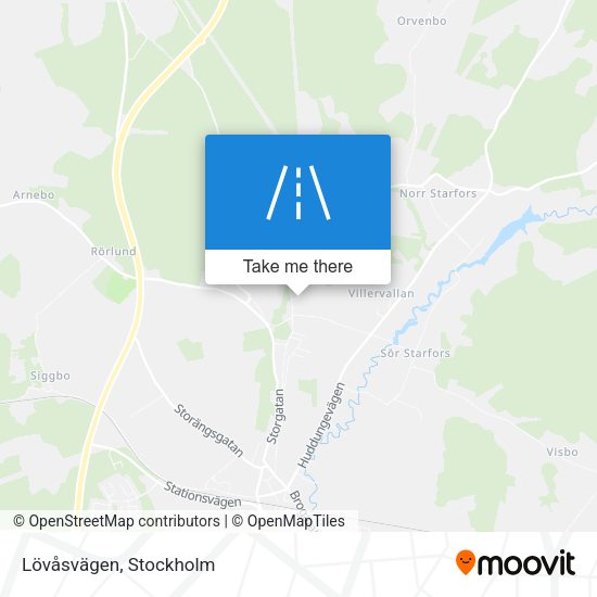 Lövåsvägen map