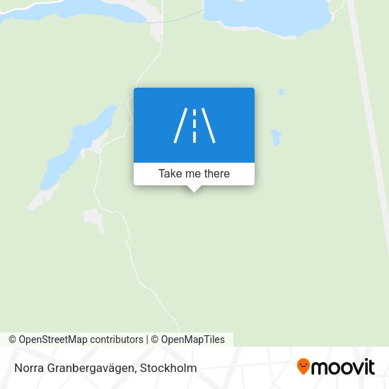 Norra Granbergavägen map