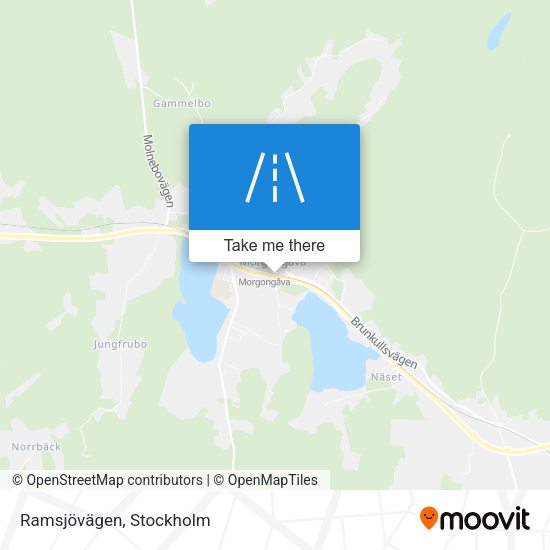 Ramsjövägen map