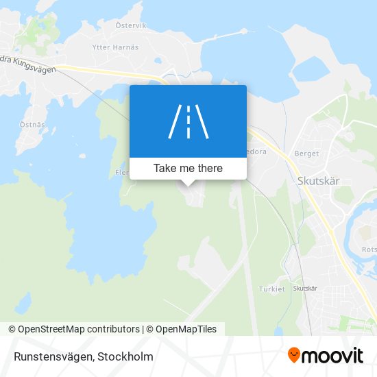 Runstensvägen map