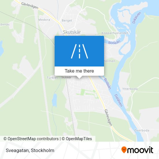 Sveagatan map