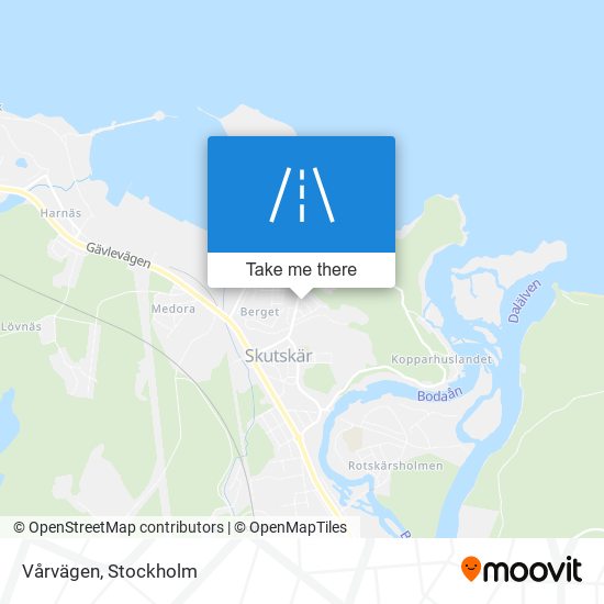 Vårvägen map