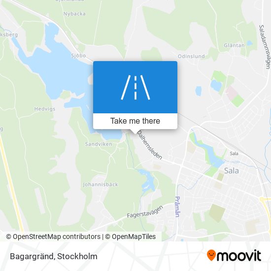 Bagargränd map