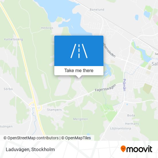 Laduvägen map