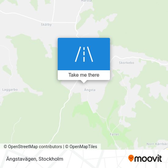 Ängstavägen map