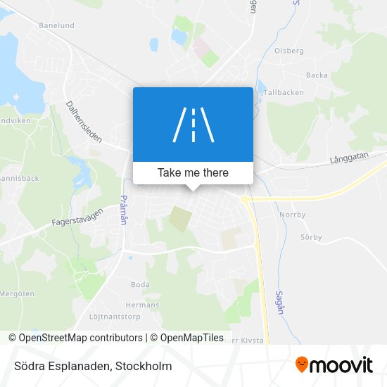 Södra Esplanaden map