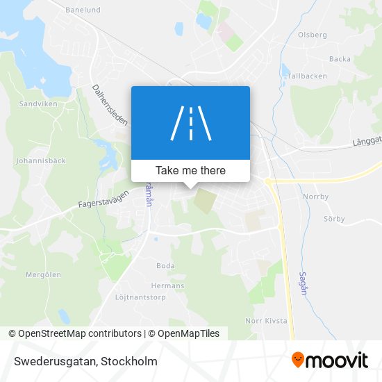 Swederusgatan map