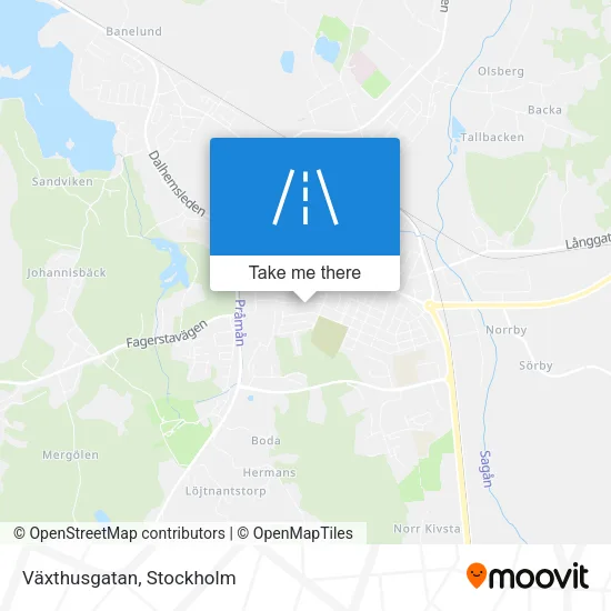 Växthusgatan map