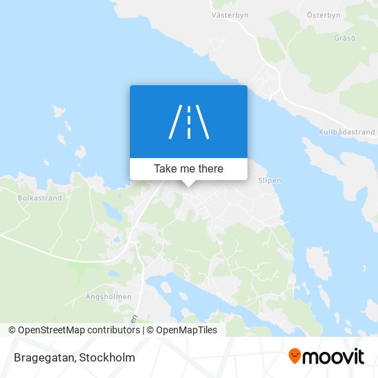 Bragegatan map