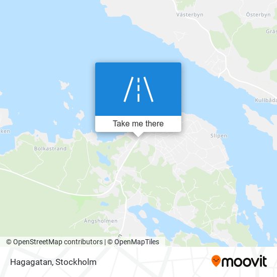 Hagagatan map