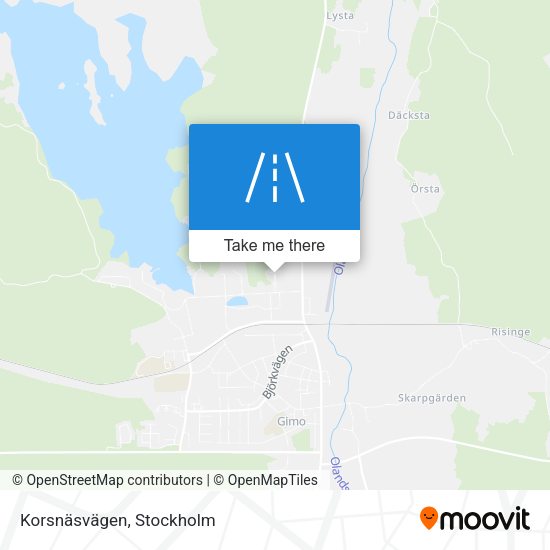 Korsnäsvägen map