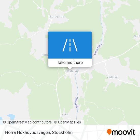Norra Hökhuvudsvägen map