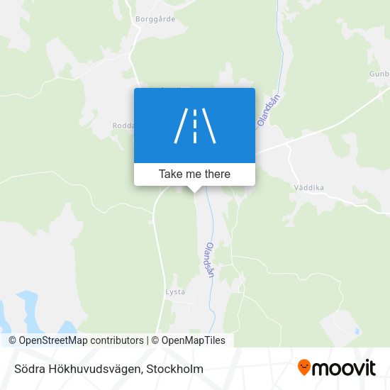 Södra Hökhuvudsvägen map