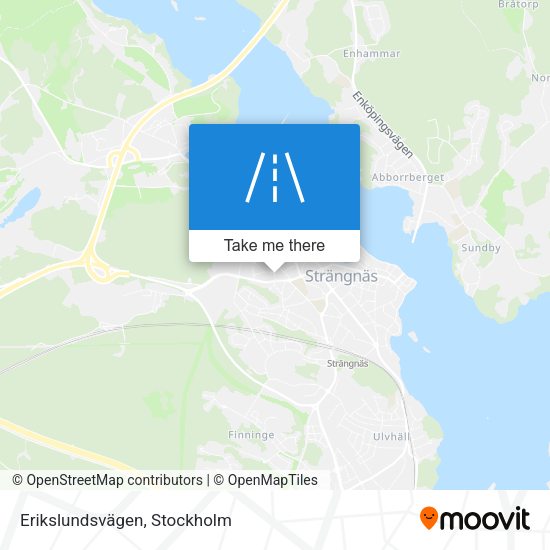 Erikslundsvägen map