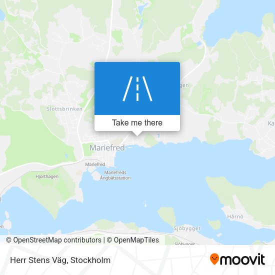Herr Stens Väg map