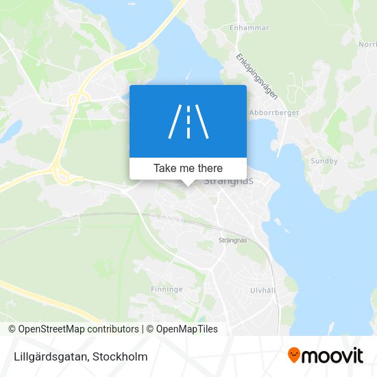 Lillgärdsgatan map