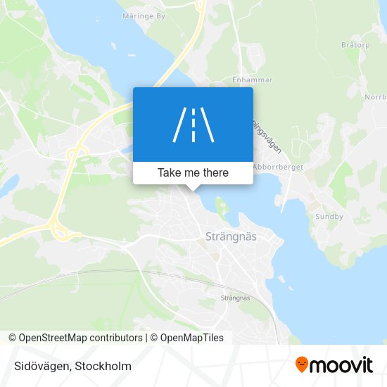 Sidövägen map