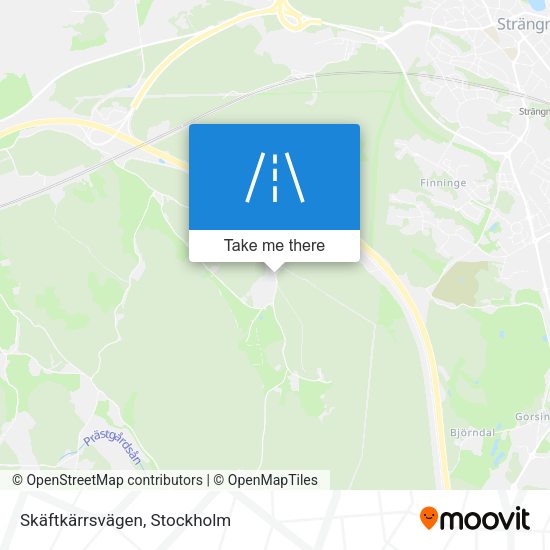 Skäftkärrsvägen map