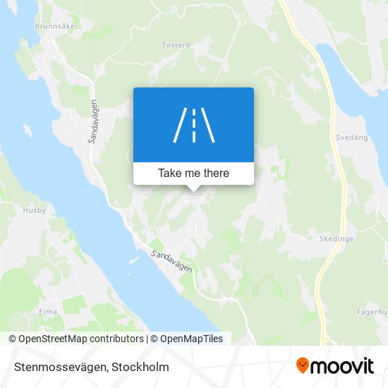 Stenmossevägen map