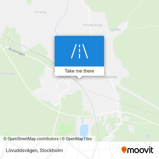 Lövuddsvägen map