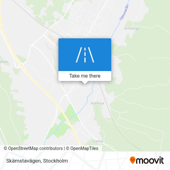 Skämstavägen map