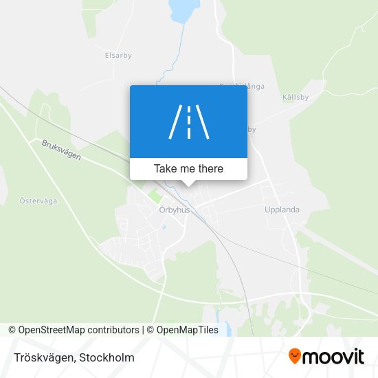 Tröskvägen map