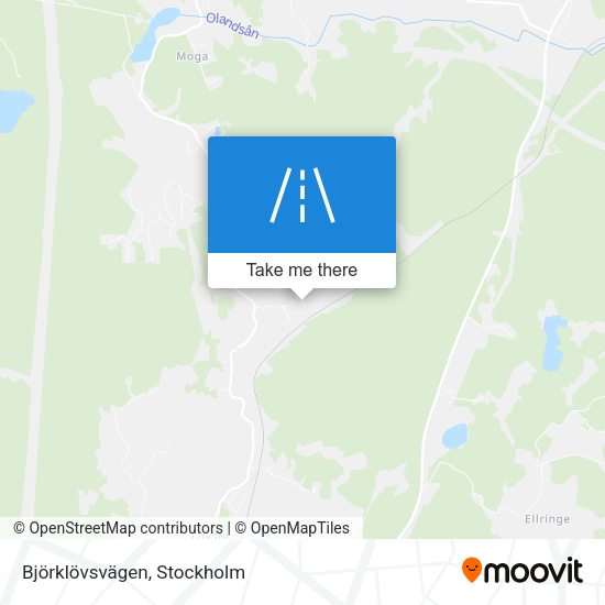 Björklövsvägen map