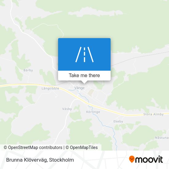 Brunna Klöverväg map