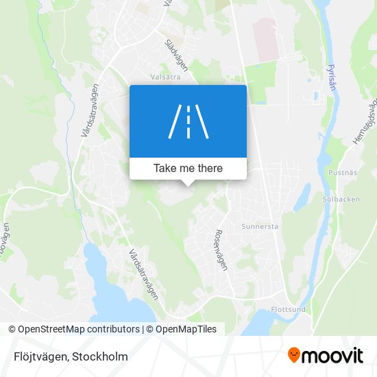 Flöjtvägen map