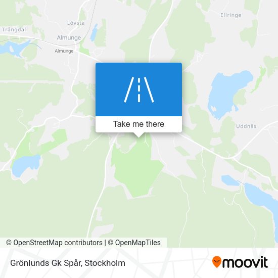 Grönlunds Gk Spår map