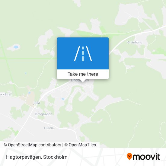 Hagtorpsvägen map