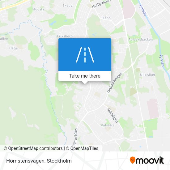 Hörnstensvägen map