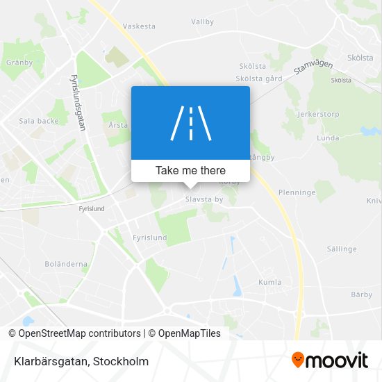 Klarbärsgatan map