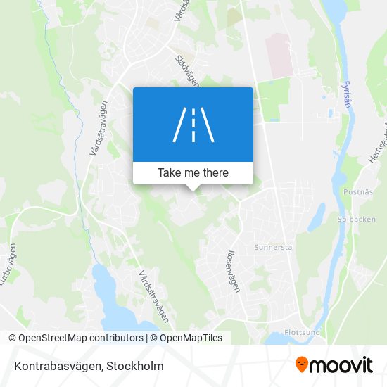 Kontrabasvägen map