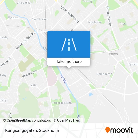 Kungsängsgatan map