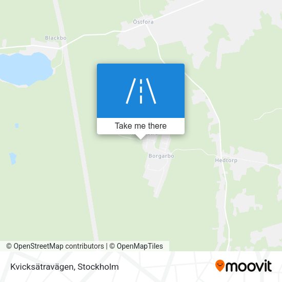 Kvicksätravägen map