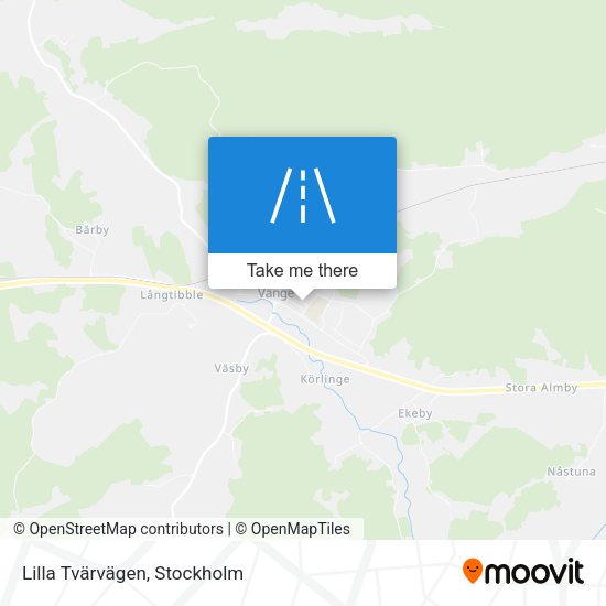 Lilla Tvärvägen map