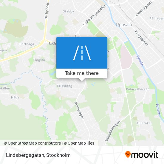 Lindsbergsgatan map