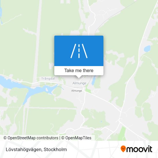 Lövstahögvägen map
