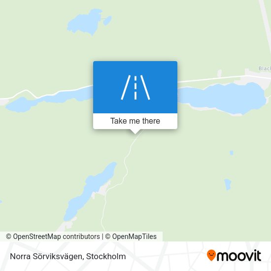 Norra Sörviksvägen map