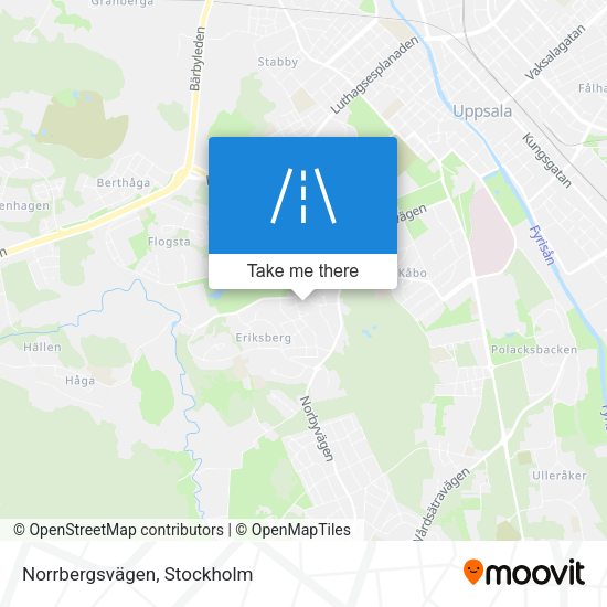 Norrbergsvägen map