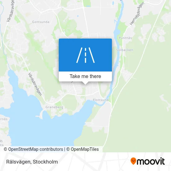 Rälsvägen map