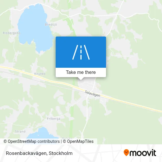 Rosenbackavägen map