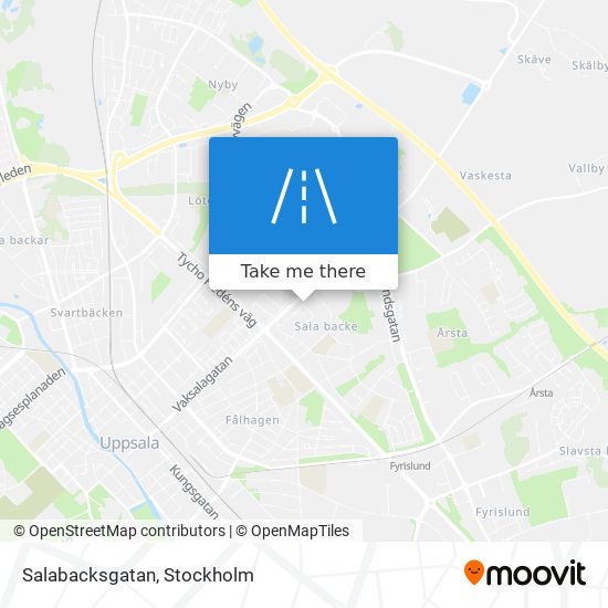 Salabacksgatan map