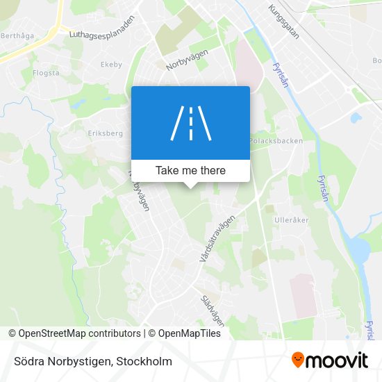Södra Norbystigen map