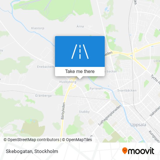 Skebogatan map