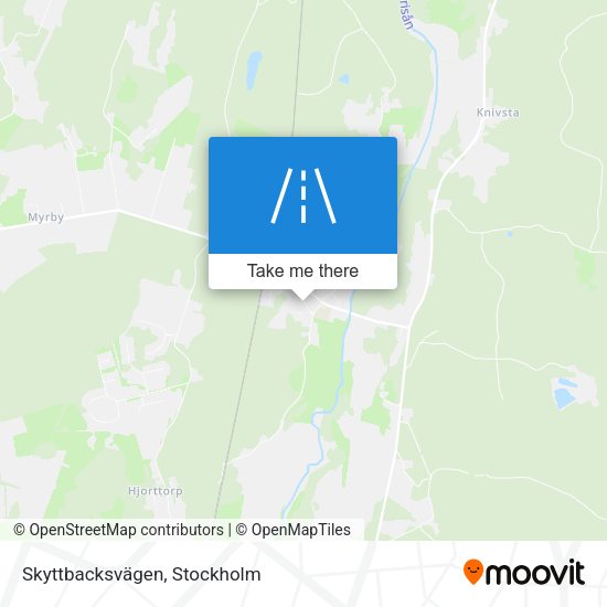Skyttbacksvägen map