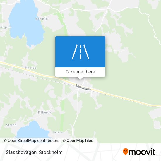 Slässbovägen map