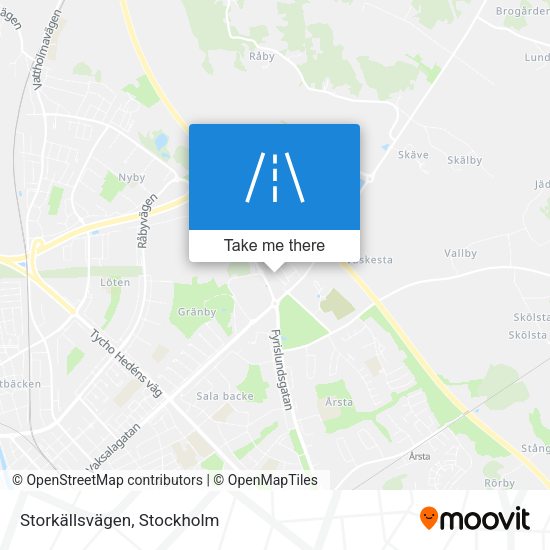 Storkällsvägen map